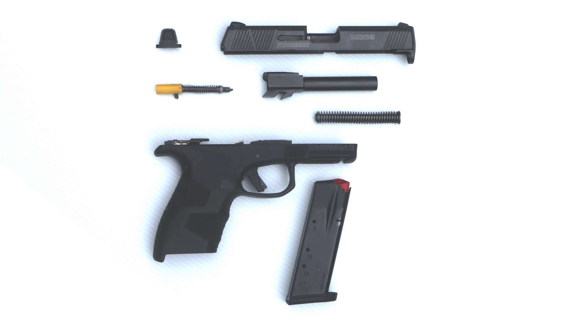 Mossberg MC2c takedown