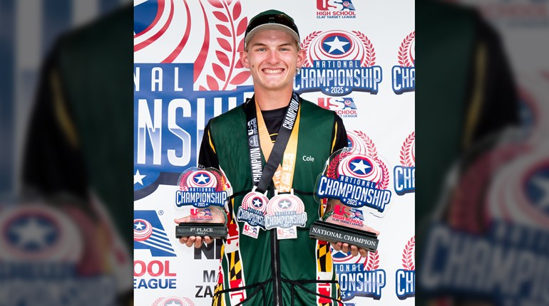 Nicholas Coppage Tops Field At 2025 USA High School Clay Target Nationals | An NRA Shooting Sports Journal