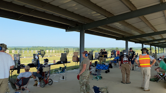 Camp Atterbury pistol competition