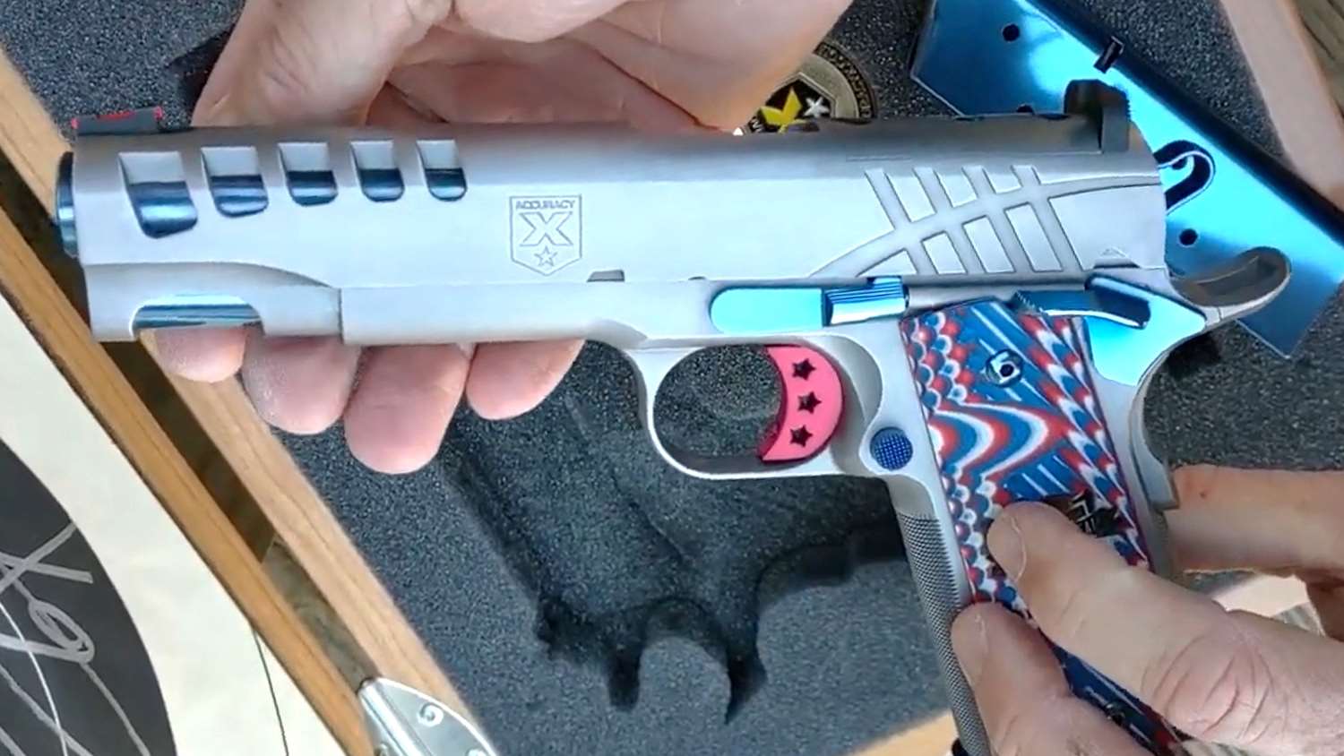 One of a kind Accuracy X 1911 pistol