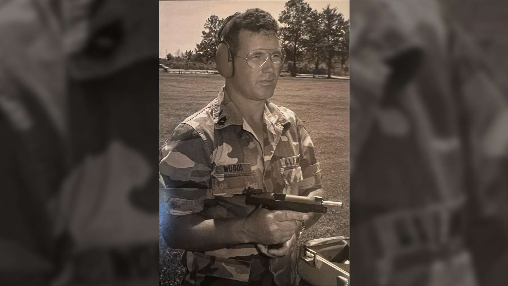 Thomas Woods in uniform