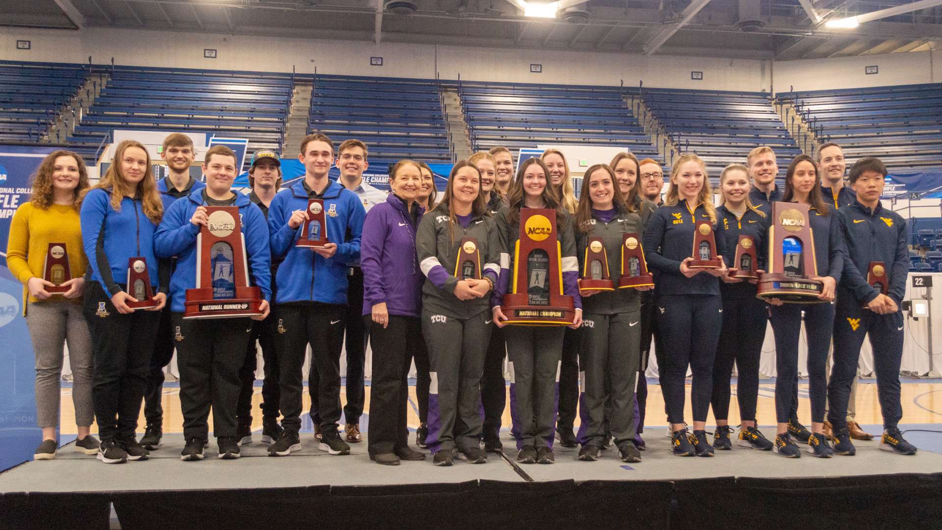 TCU rifle at 2022 NCAA championship