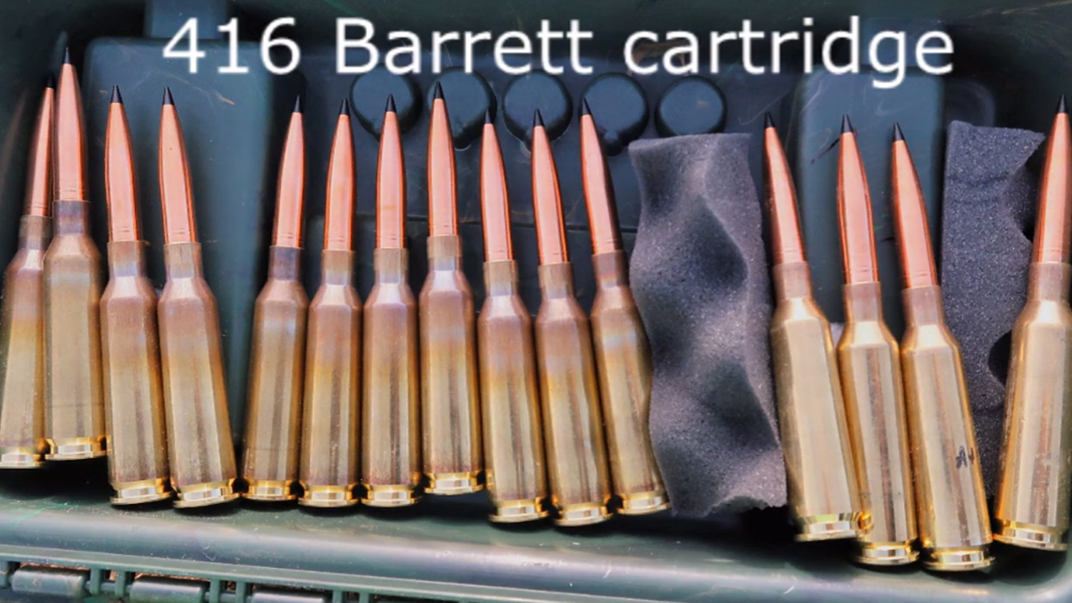 .416 Barrett cartridge | Paul Phillips 3.4-mile steel target hit