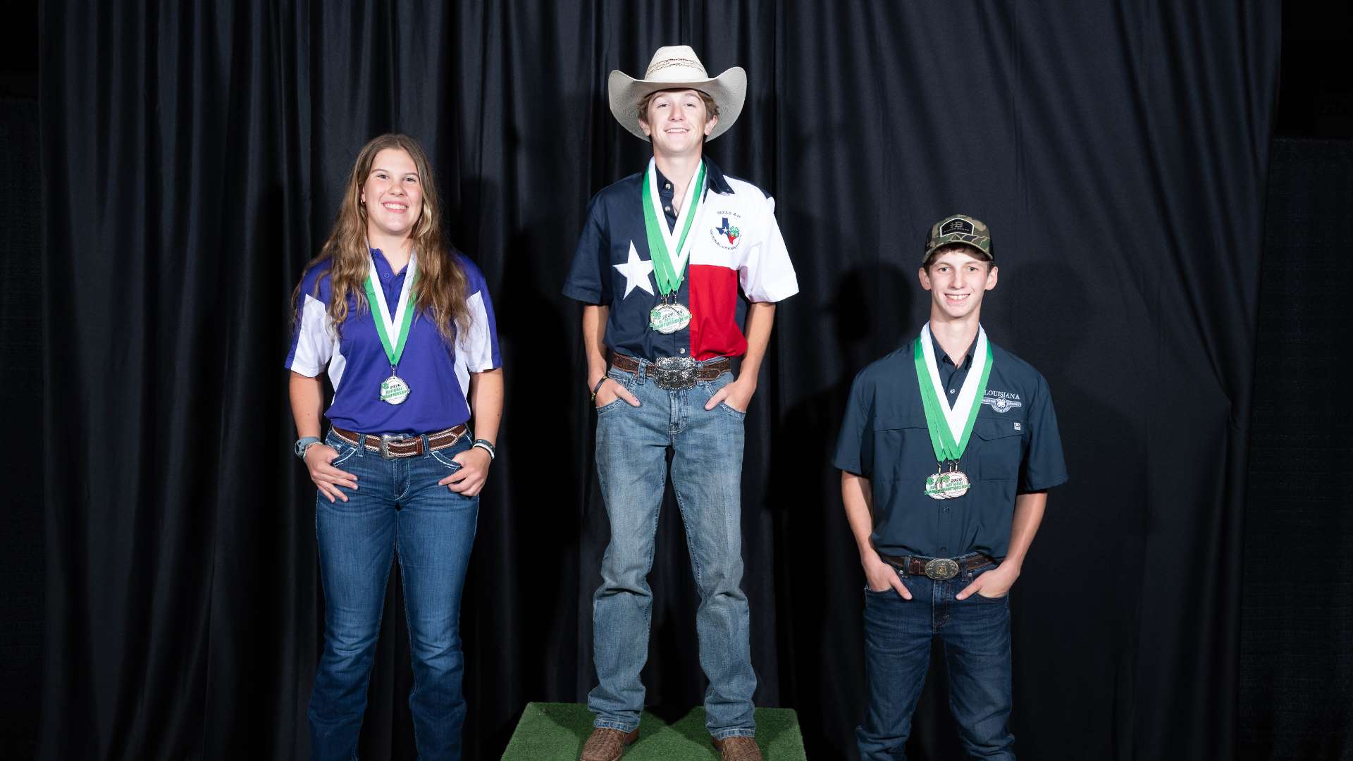 Texas shooter Aaron Migl at the 2026 4-H Shooting Sports National Championships in Grand Island, Nebraska