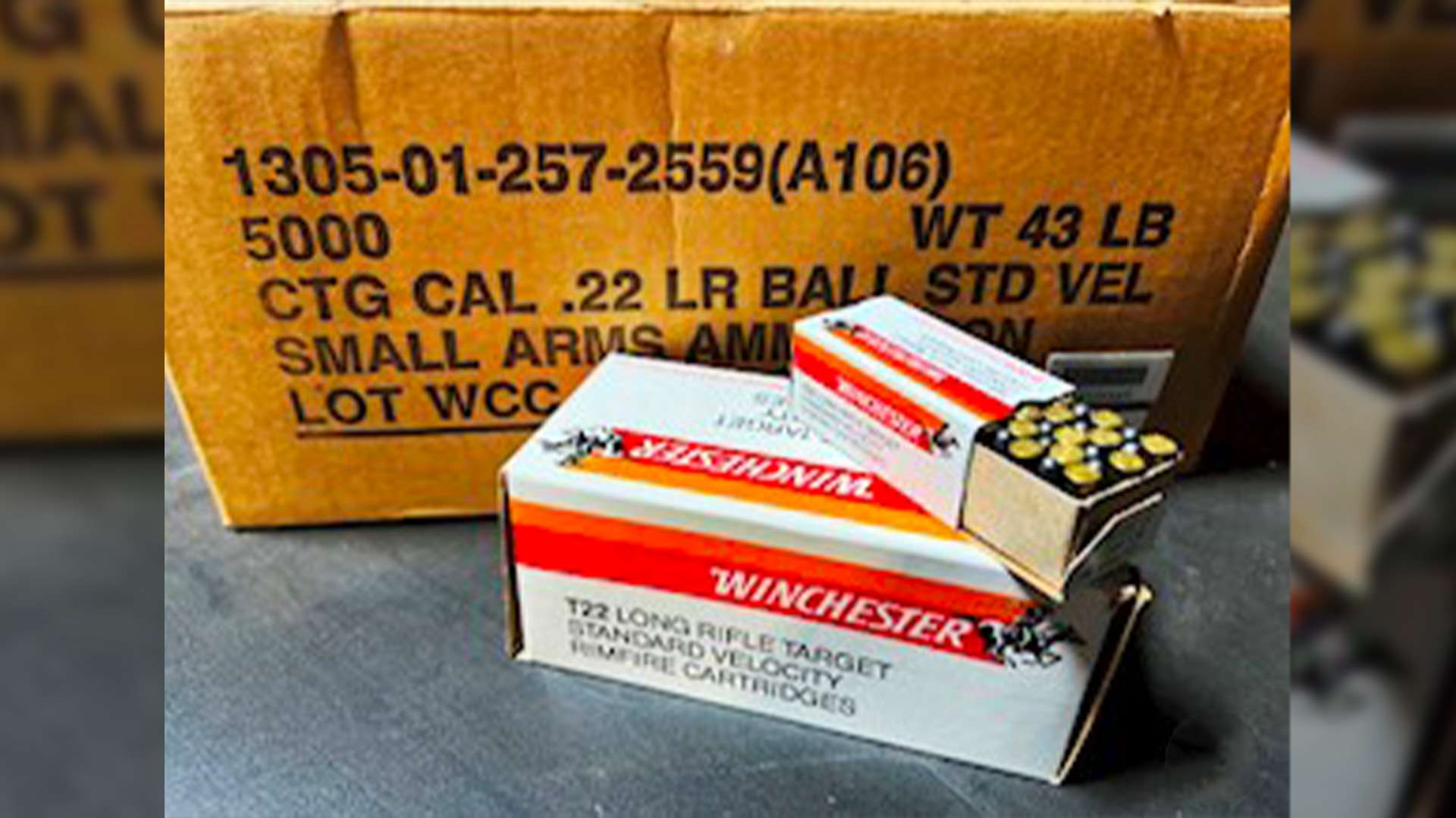 Winchester T22 22lr ammo