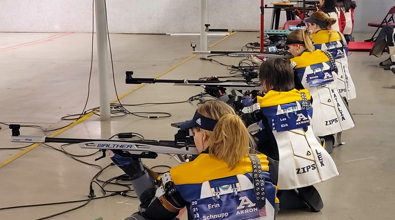 Collegiate Rifle: Akron Zips Chalk Up Two More Wins | An NRA Shooting Sports Journal