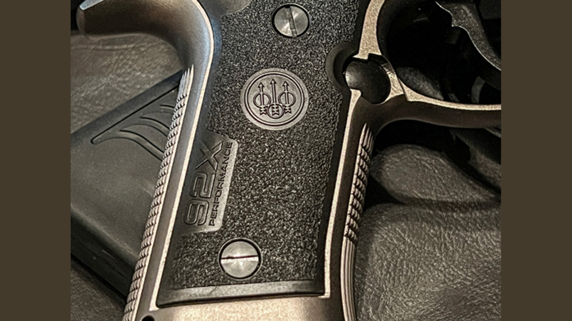 Beretta 92X-style thin grips