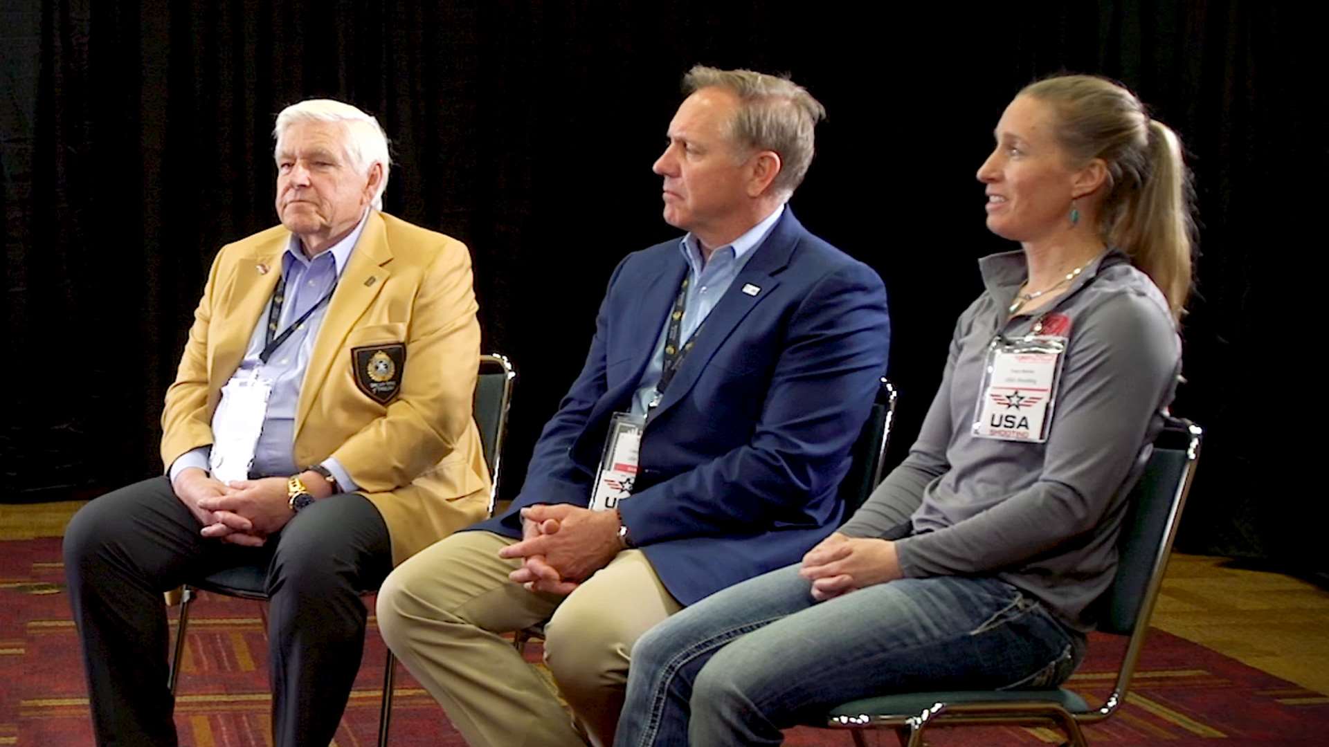 USA Shooting&#x27;s Jim Mitchell, Craig Kozeniesky &amp; Tracy Barnes