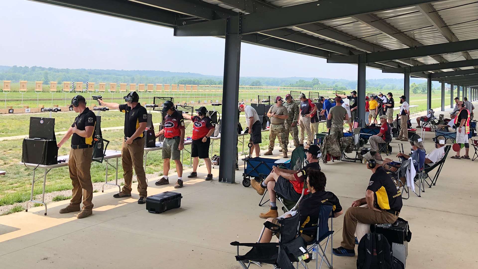 Camp Atterbury pistol and smallbore range