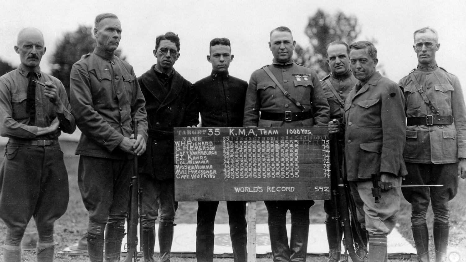 K.M.A. Team, 1922