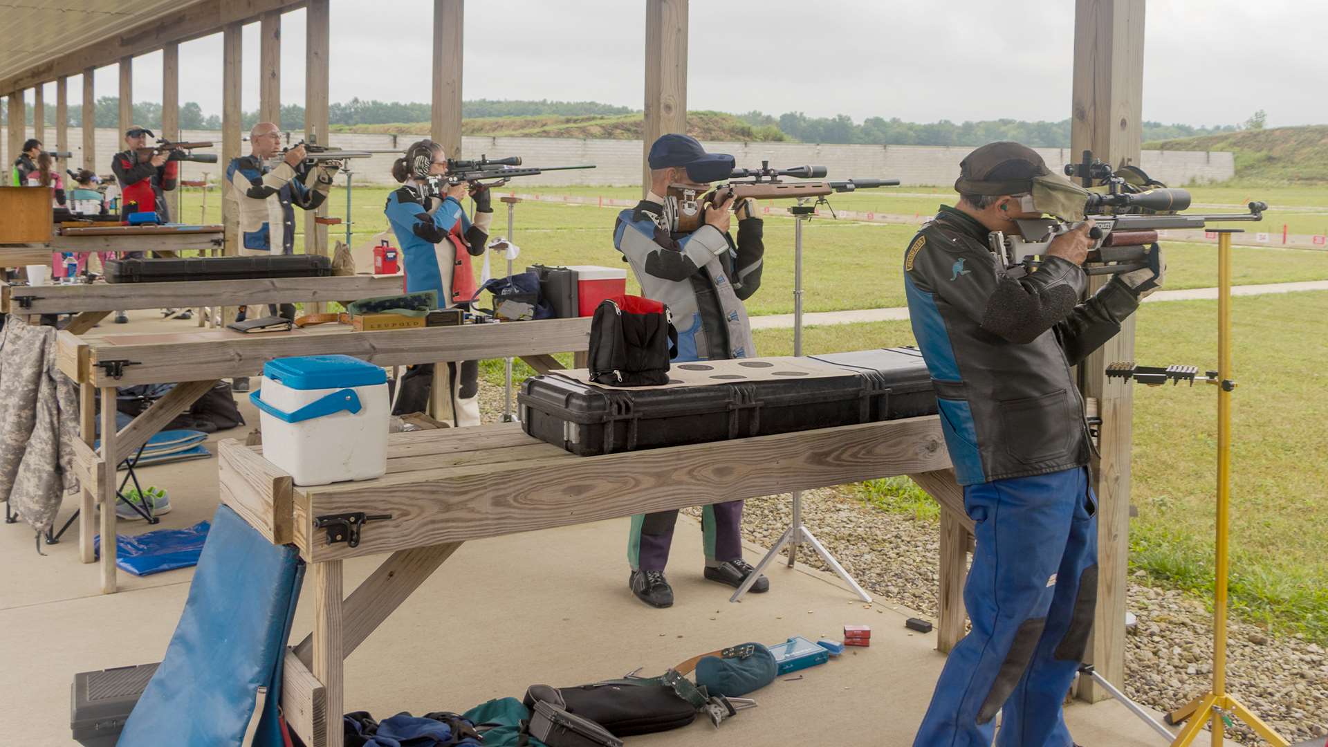 Breath control for rifle shooters