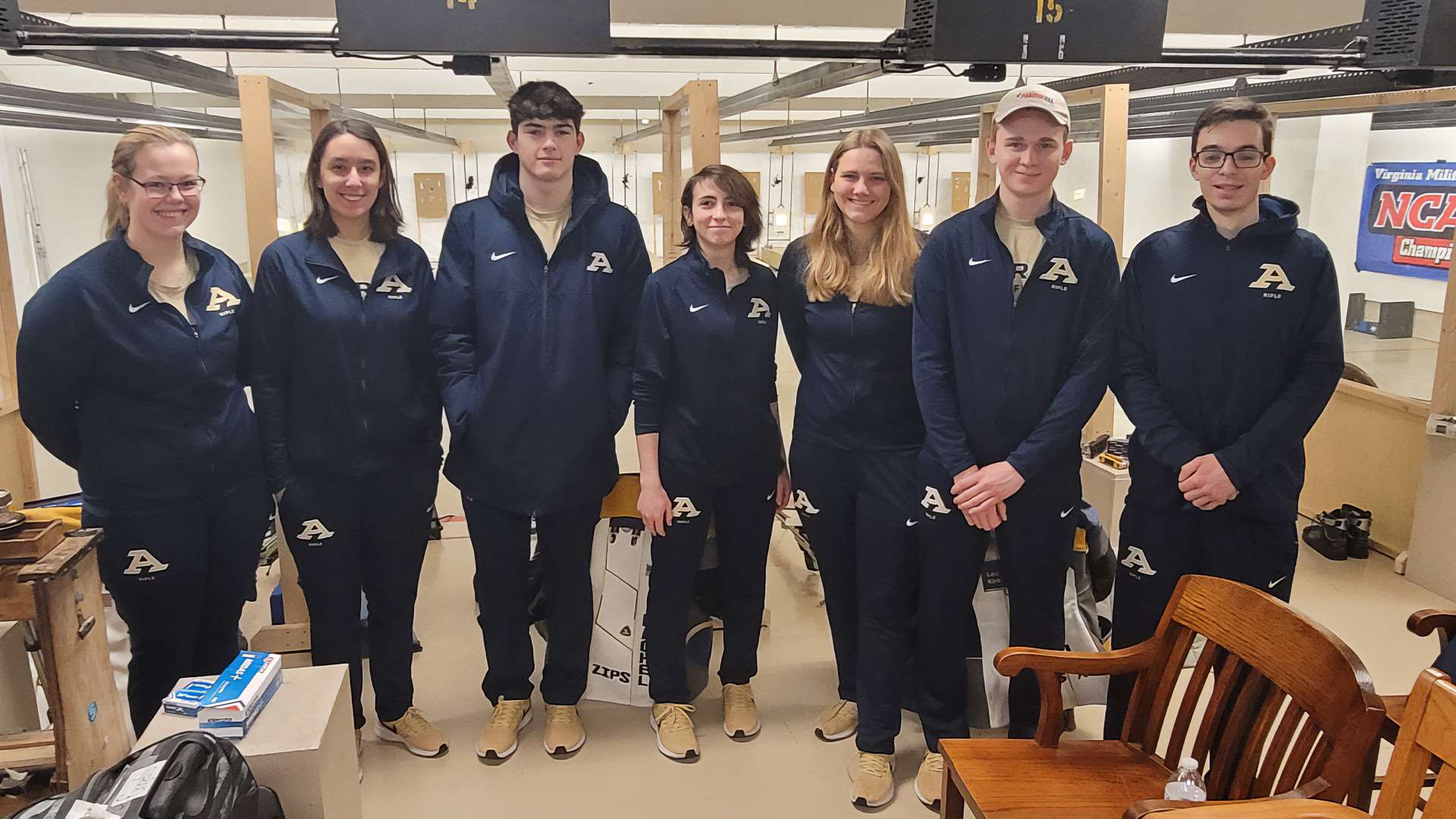 Akron rifle team