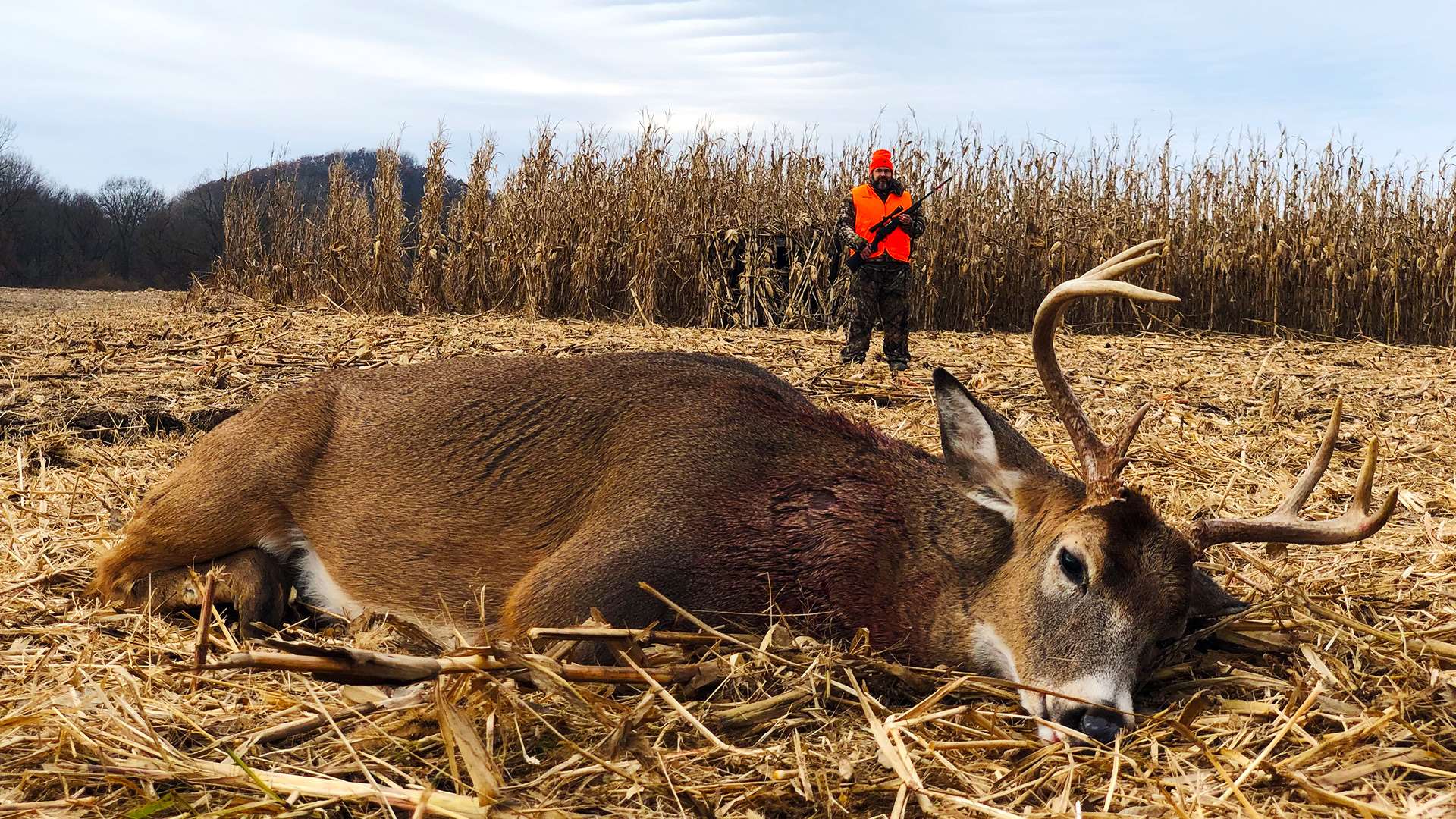 John Parker takes down a whitetail with Winchester's 350 Legend Power Max Bonded load
