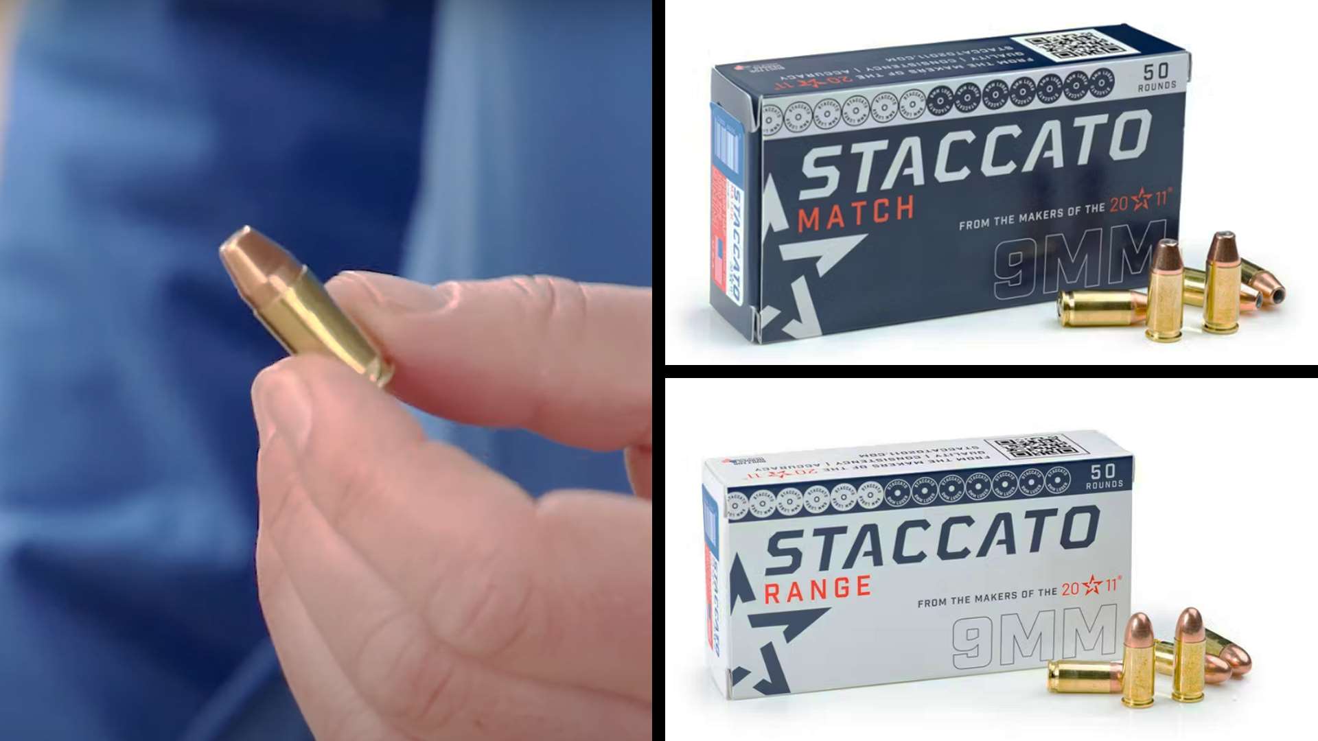 Staccato 9 mm ammunition