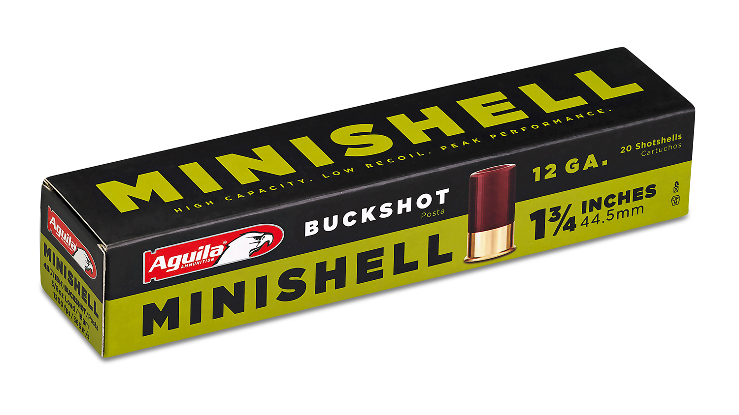 Aguila Minishell Buckshot 12-Gauge 1¾-inches