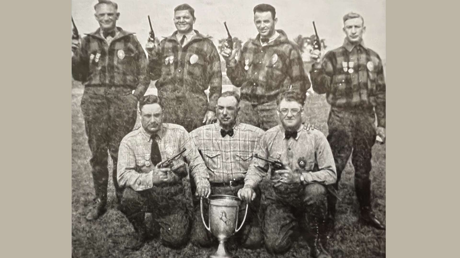 LAPD revolver team in 1928