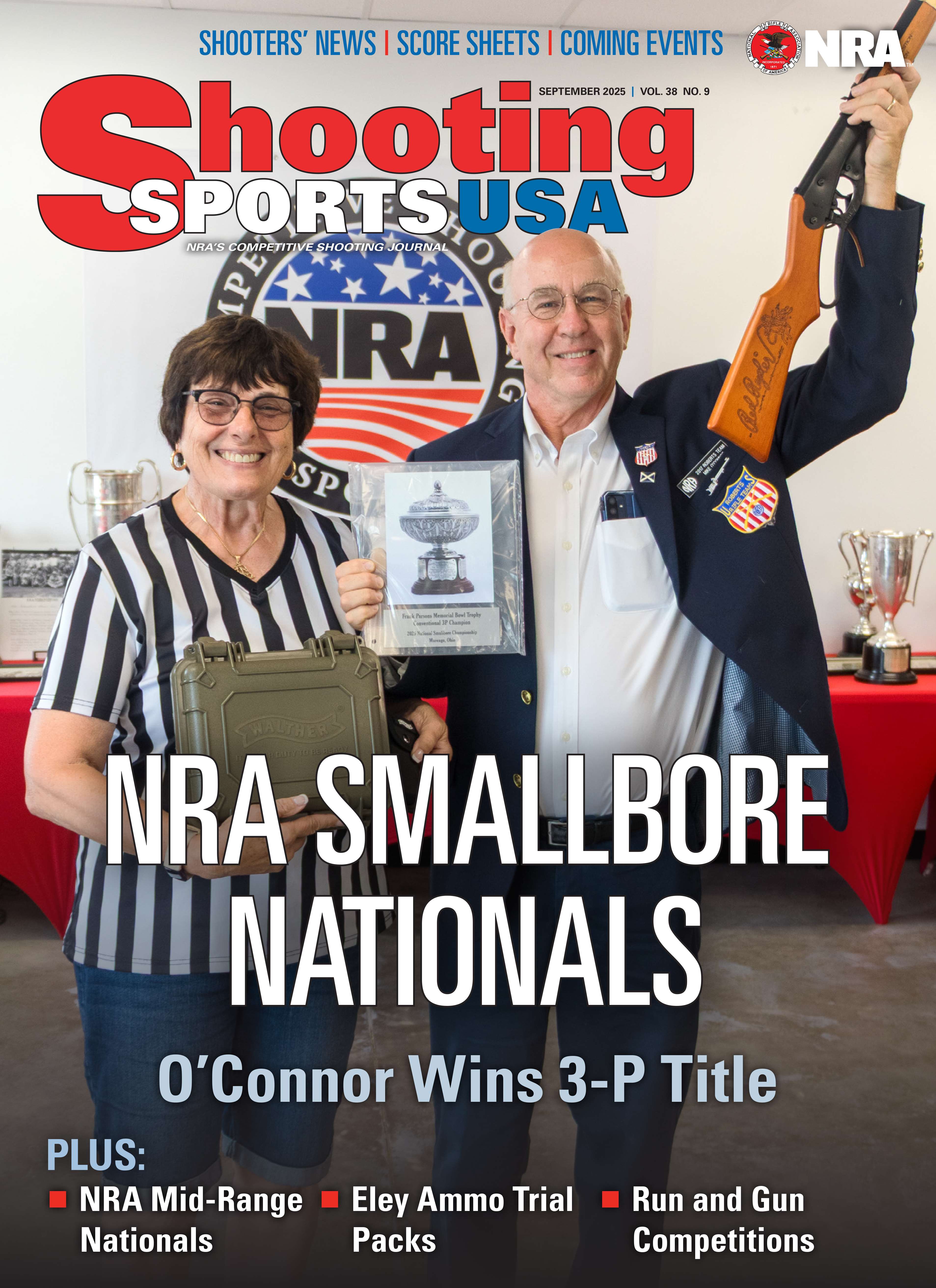 Michael O’Connor Wins 2025 NRA Smallbore 3-Position Title