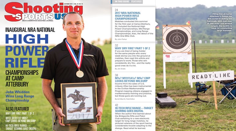 Competitors’ Corner: October 2017 | An NRA Shooting Sports Journal