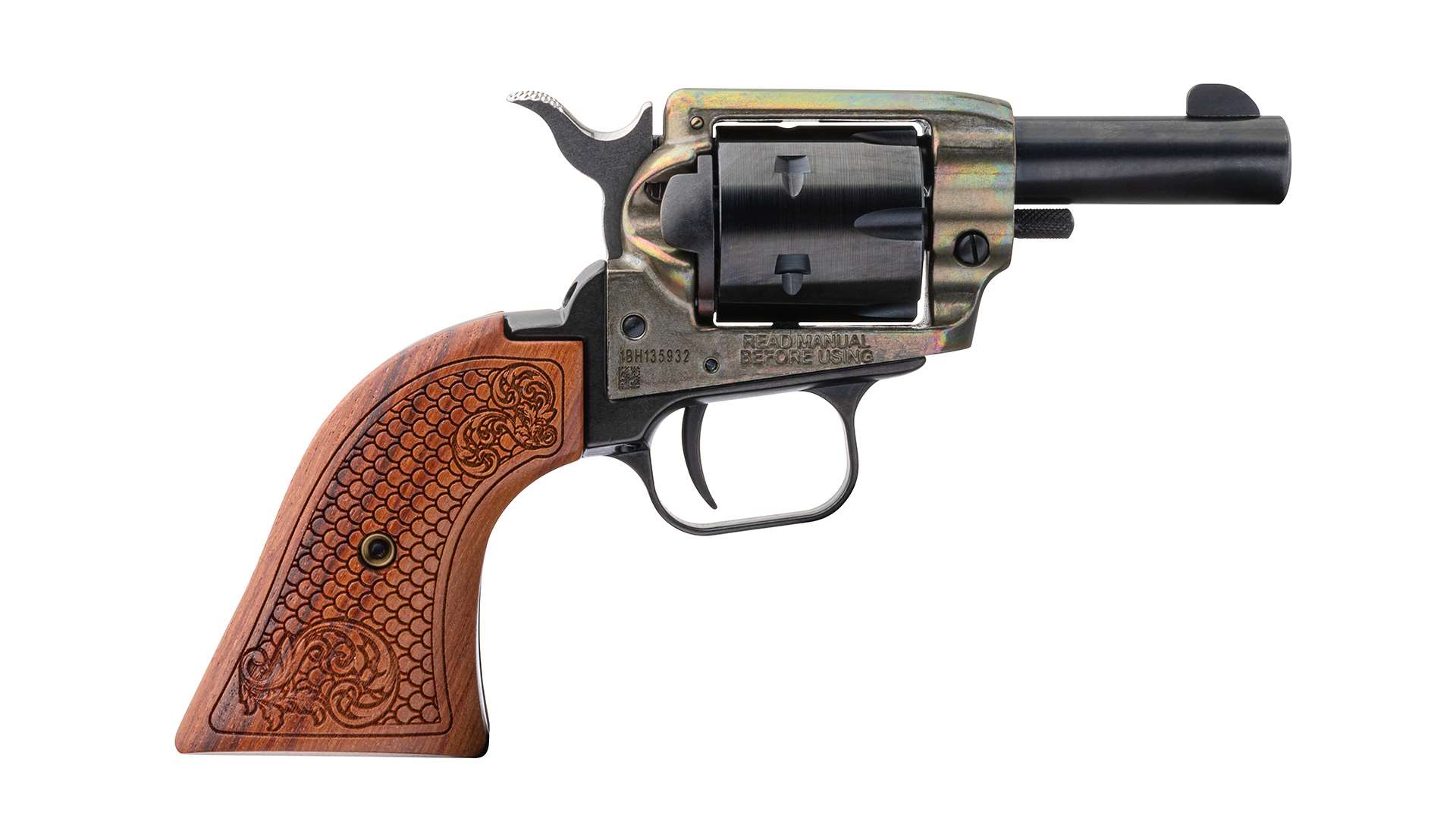 Barkeep Rimfire Revolver | Wood Grips