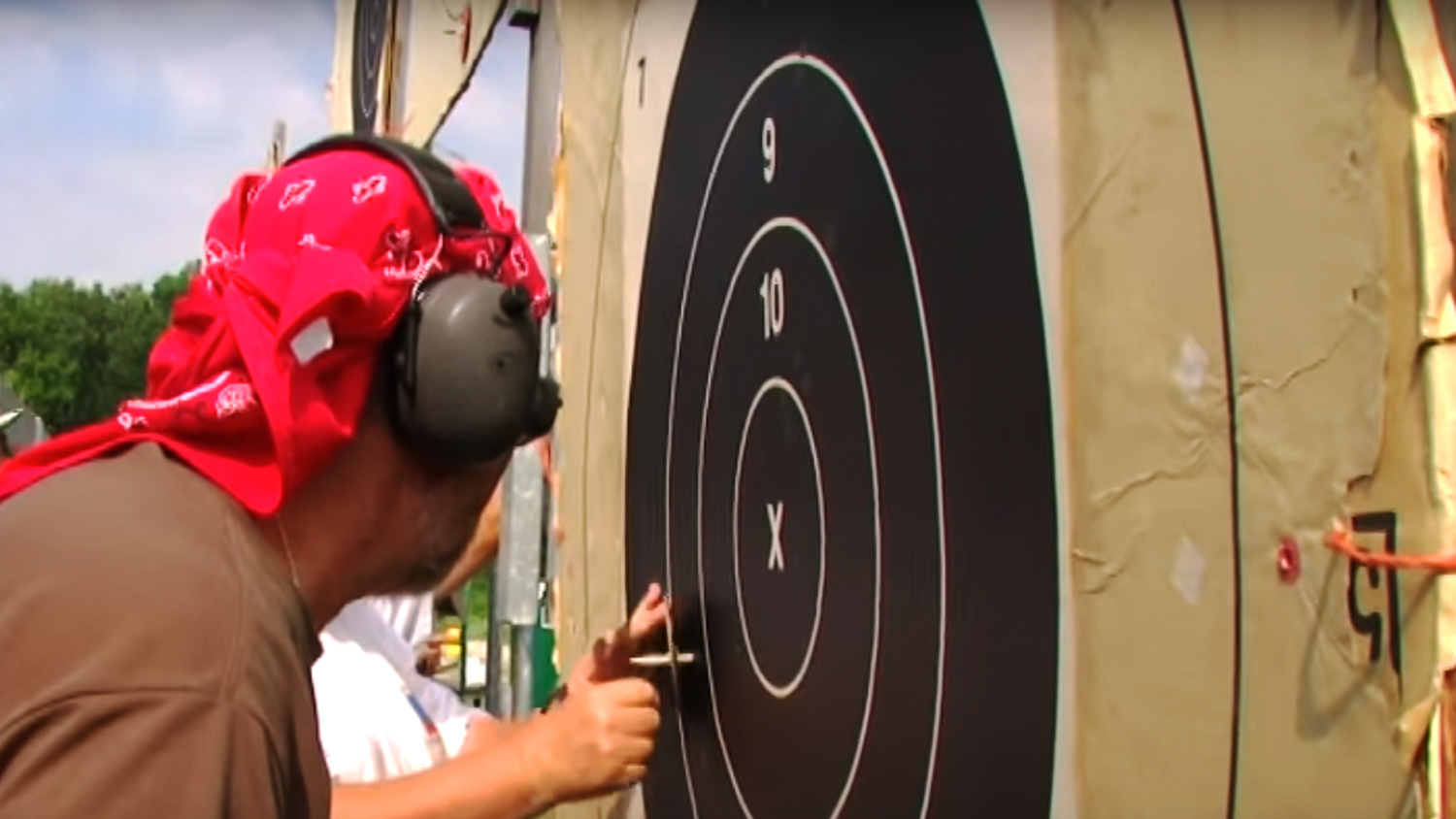 Scoring targets in the pits at Camp Perry