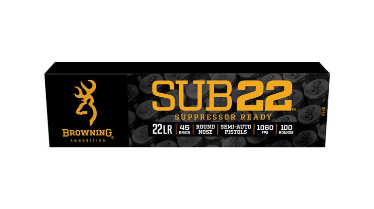 New: Browning SUB22 Subsonic .22 LR Ammunition | An NRA Shooting Sports Journal