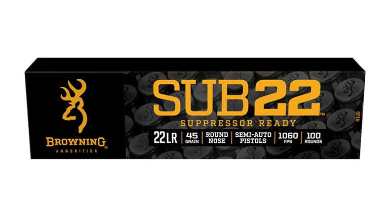 New: Browning Ammunition SUB22 Subsonic Rimfire | An NRA Shooting Sports Journal