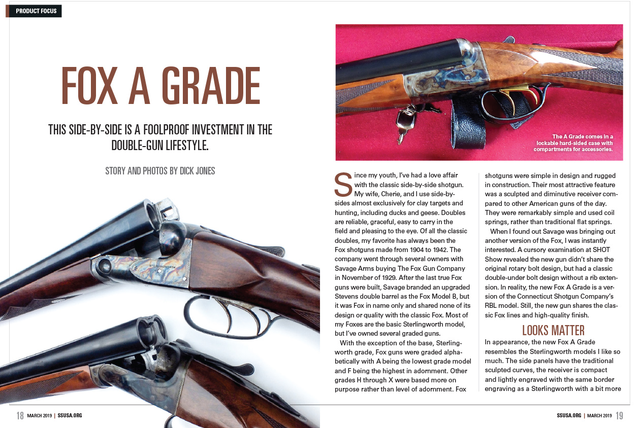 Fox A Grade Shotgun Review | Shooting Sports USA