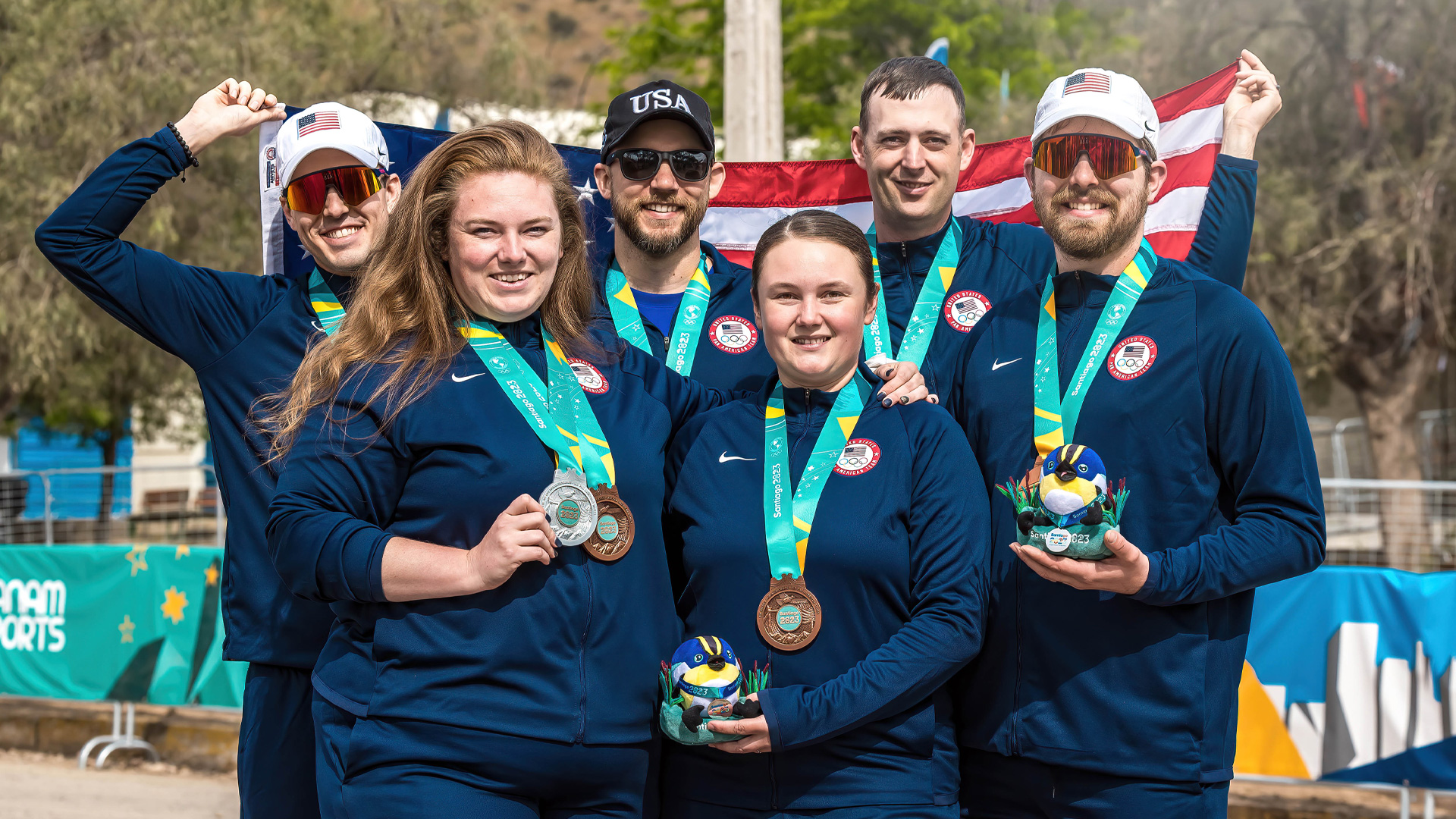 2023 Pan American Games, Medal Table