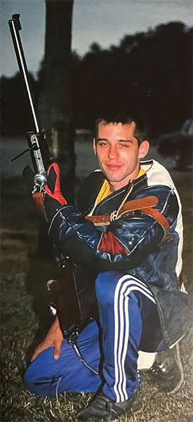 Erin Gestl in 1987 at Camp Perry