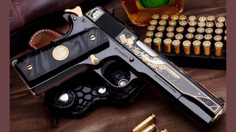 SK Guns Reveals Its 2025 Gun of The Year: The ‘Jesús Malverde’ Colt 1911 | An NRA Shooting Sports Journal