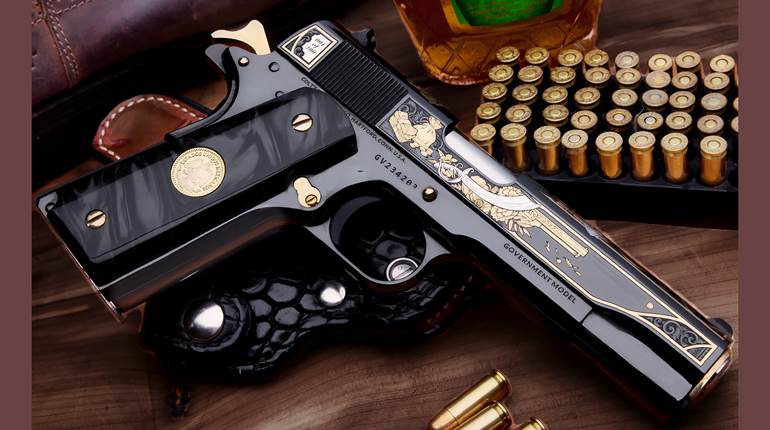 SK Guns Reveals Its 2025 Gun of The Year: The ‘Jesús Malverde’ Colt 1911 | An NRA Shooting Sports Journal