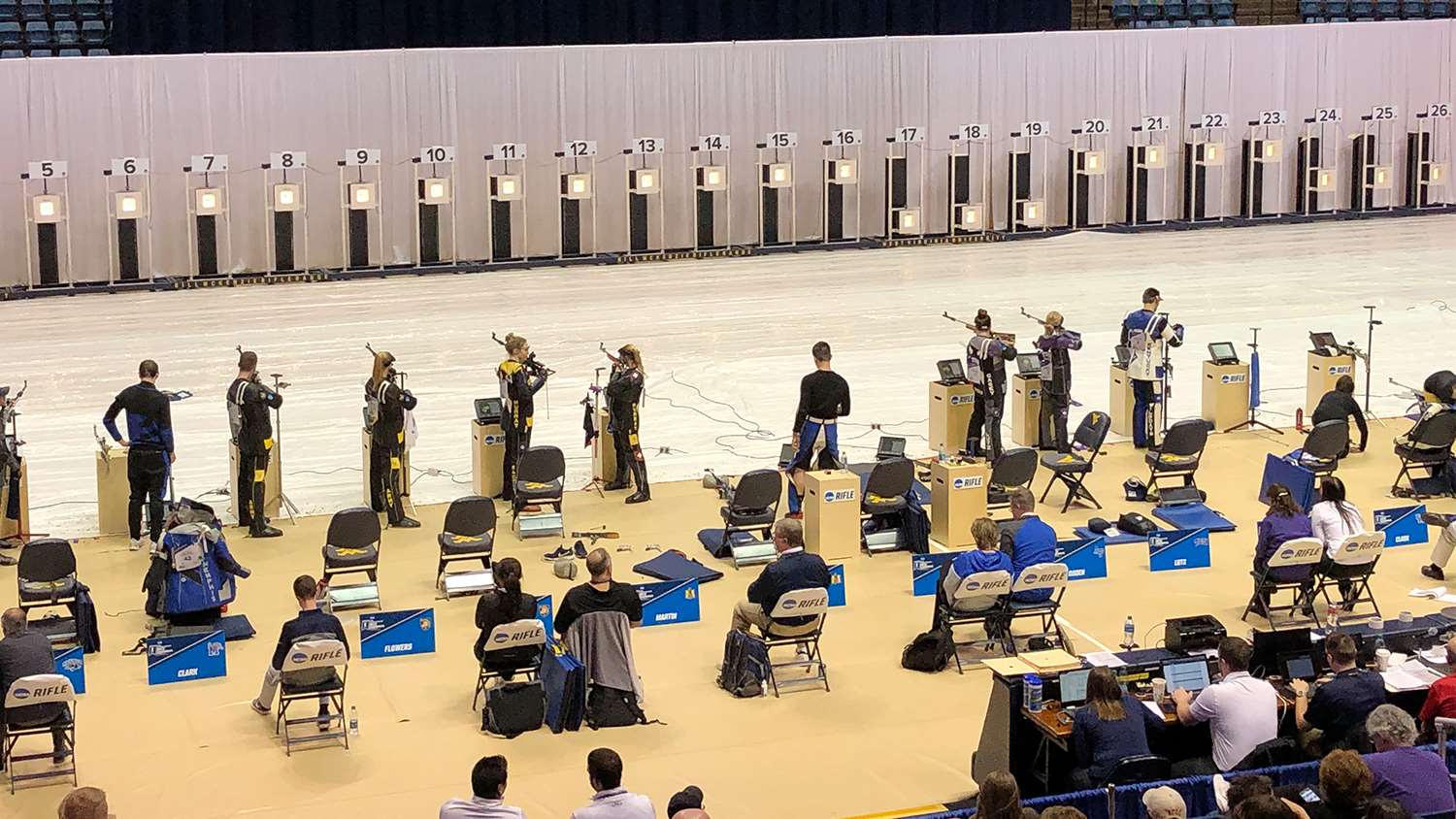 2019 NCAA Rifle Championship at WVU Coliseum