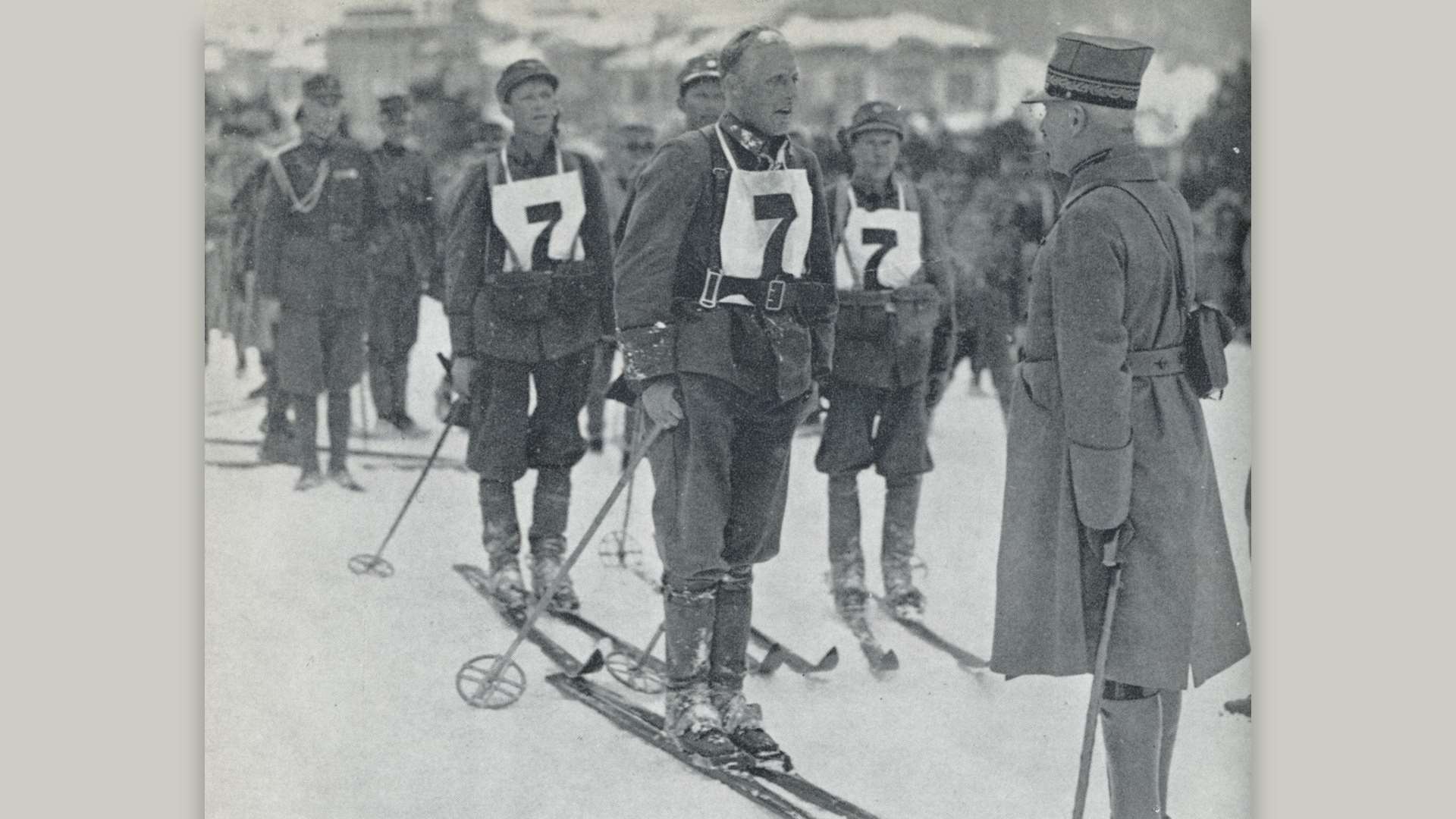 Military Patrol 1928 Winter Olympics