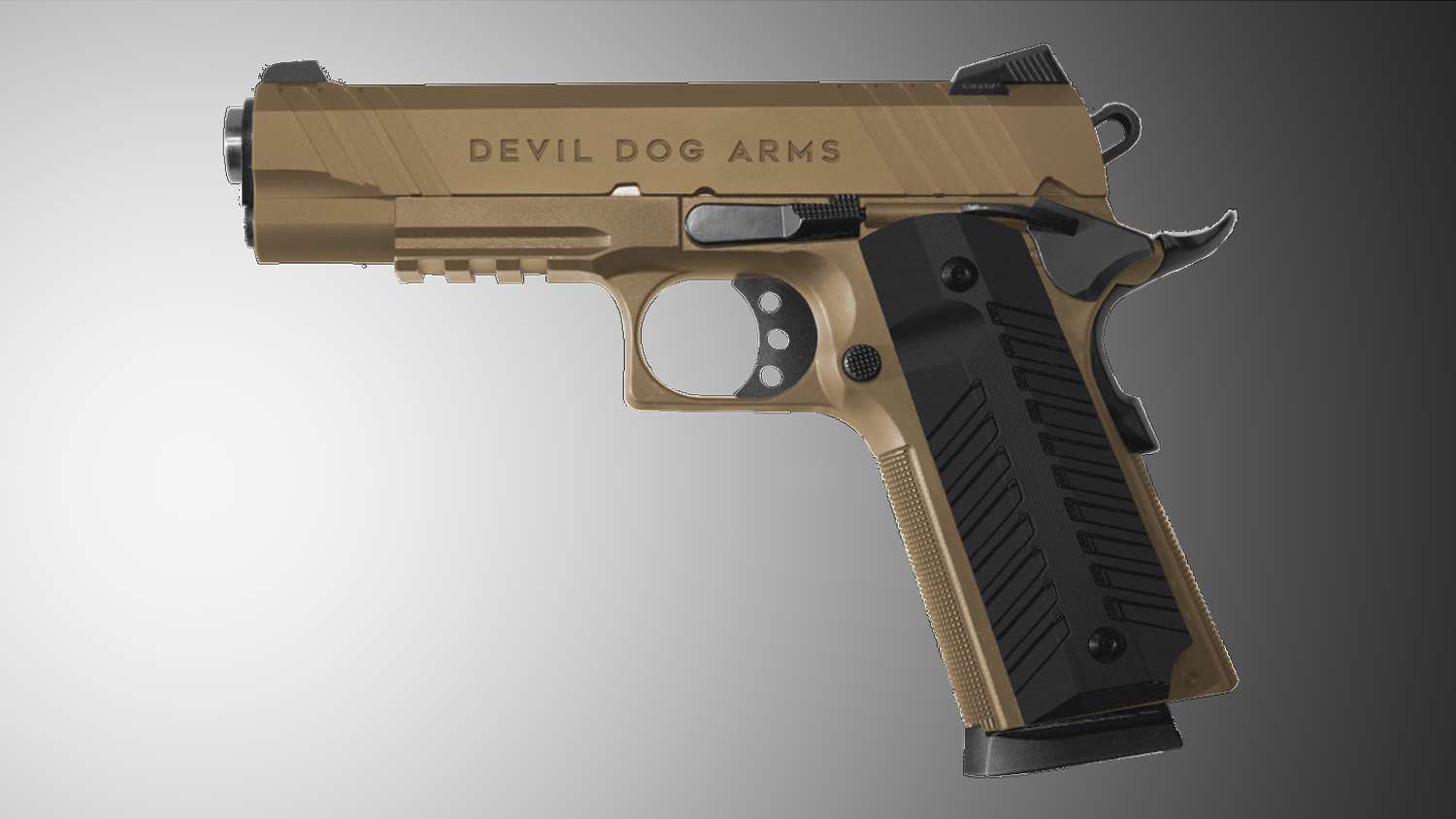 Devil Dog Arms 1911 in flat dark earth