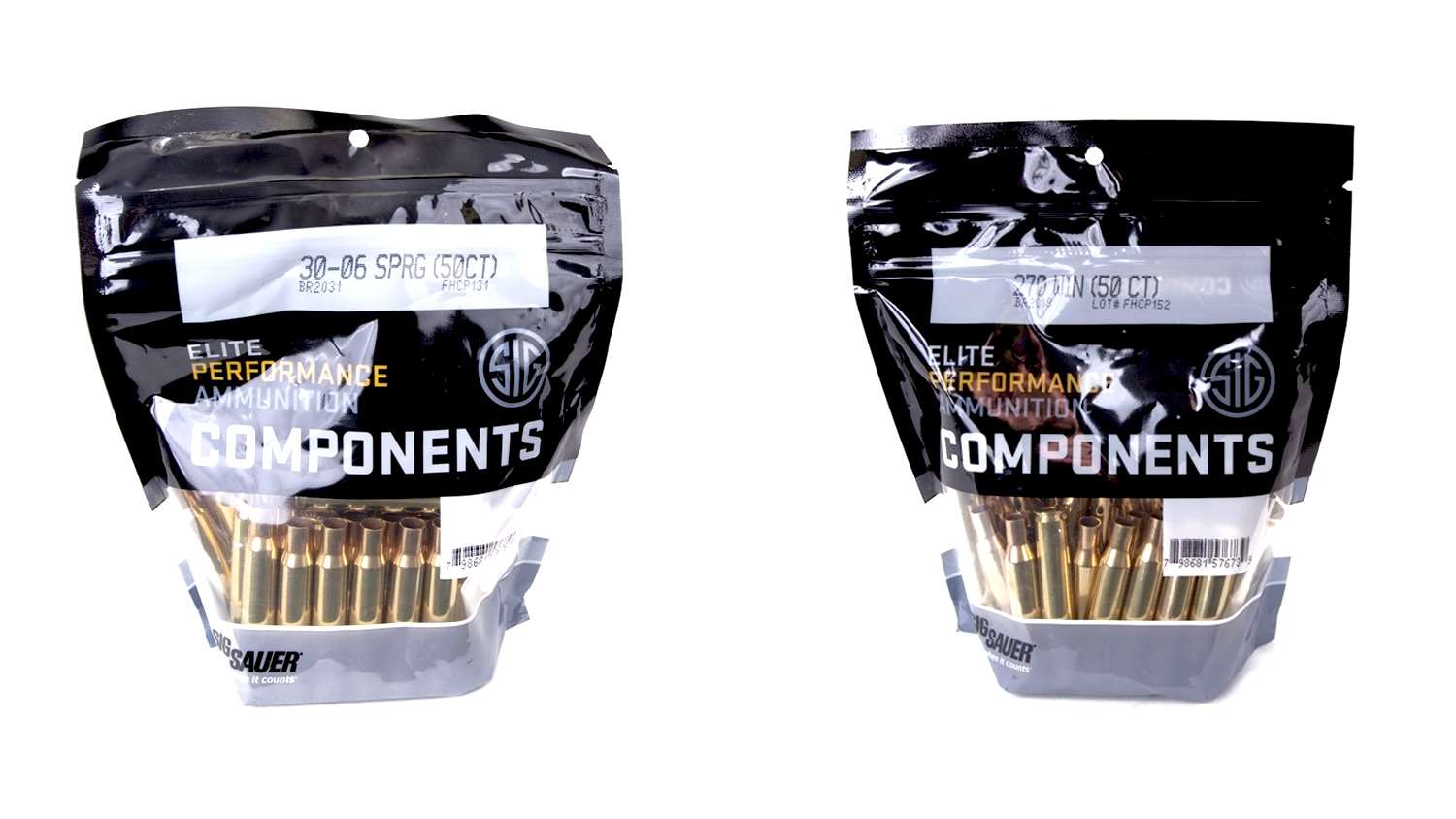 SIG Sauer adding .270 Win. & .30-06 rifle brass to lineup