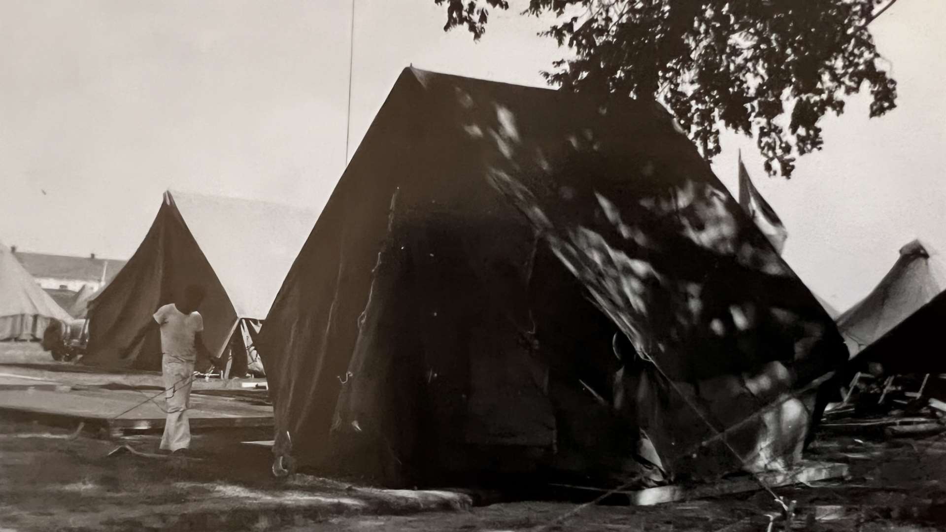 Camp Perry tents