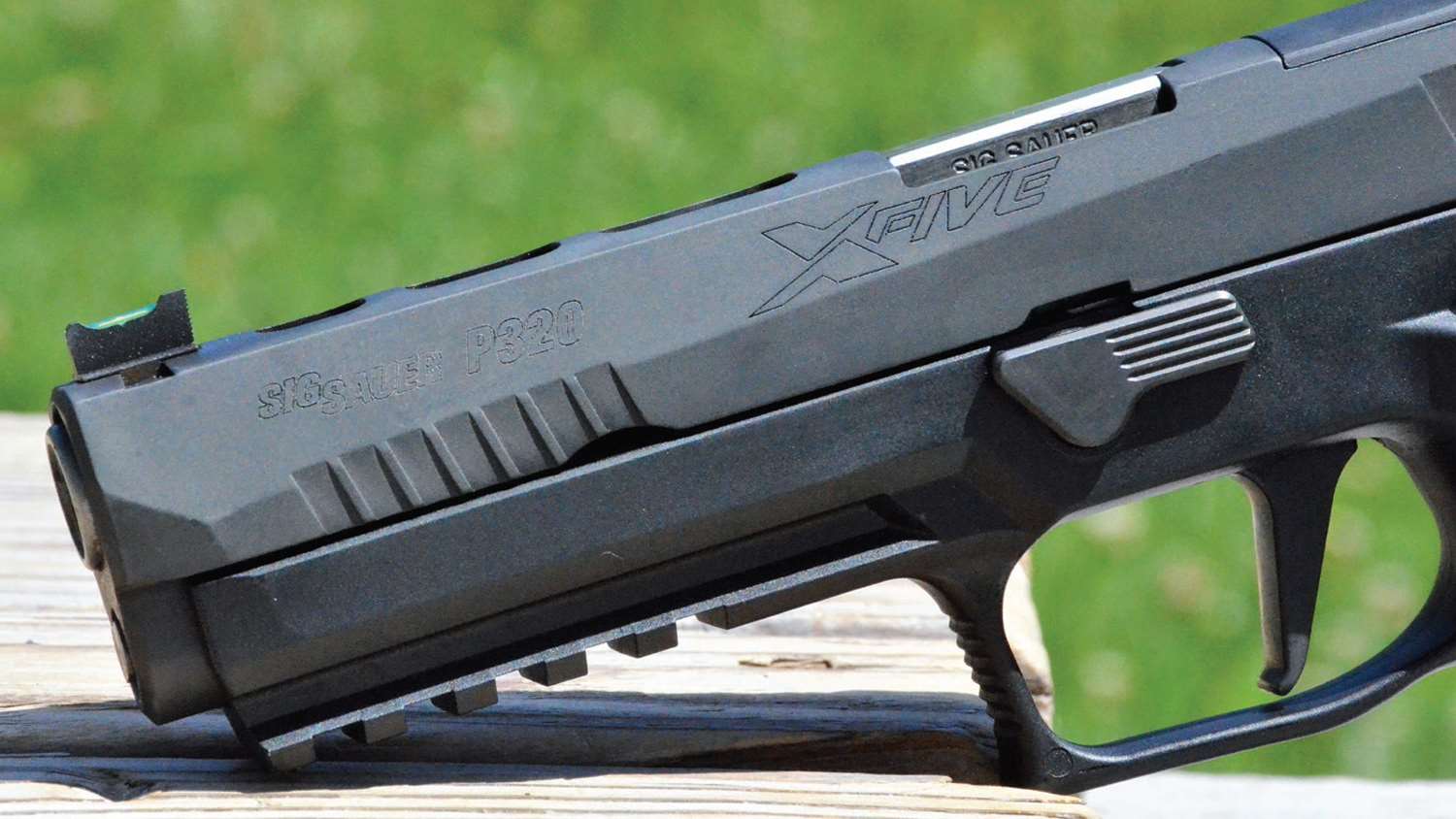 P320 X5 front cocking serrations