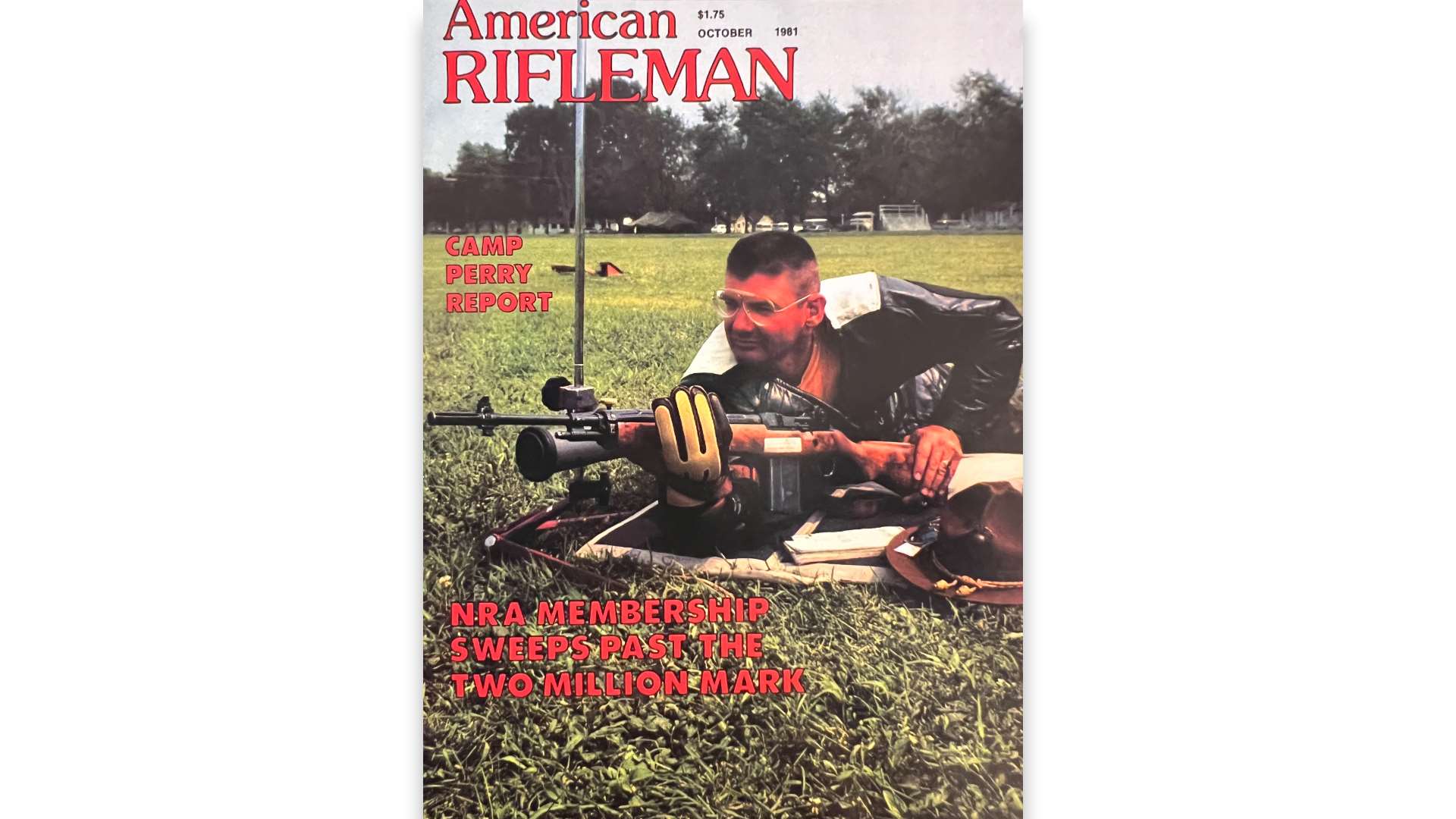 CWO4 David I. Boyd on American Rifleman cover