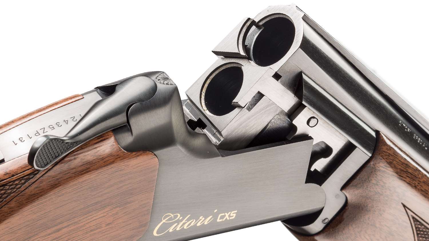 Browning Citori CXS action close-up view