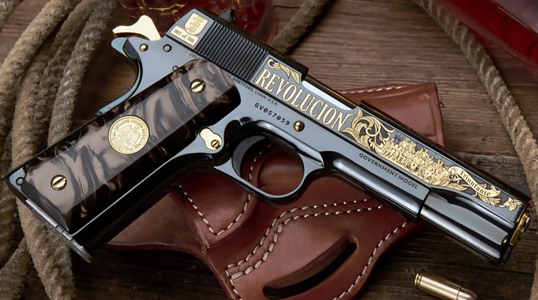 SK Guns Unveils Presidente Madero Colt 1911 Chambered In .38 Super | An NRA Shooting Sports Journal