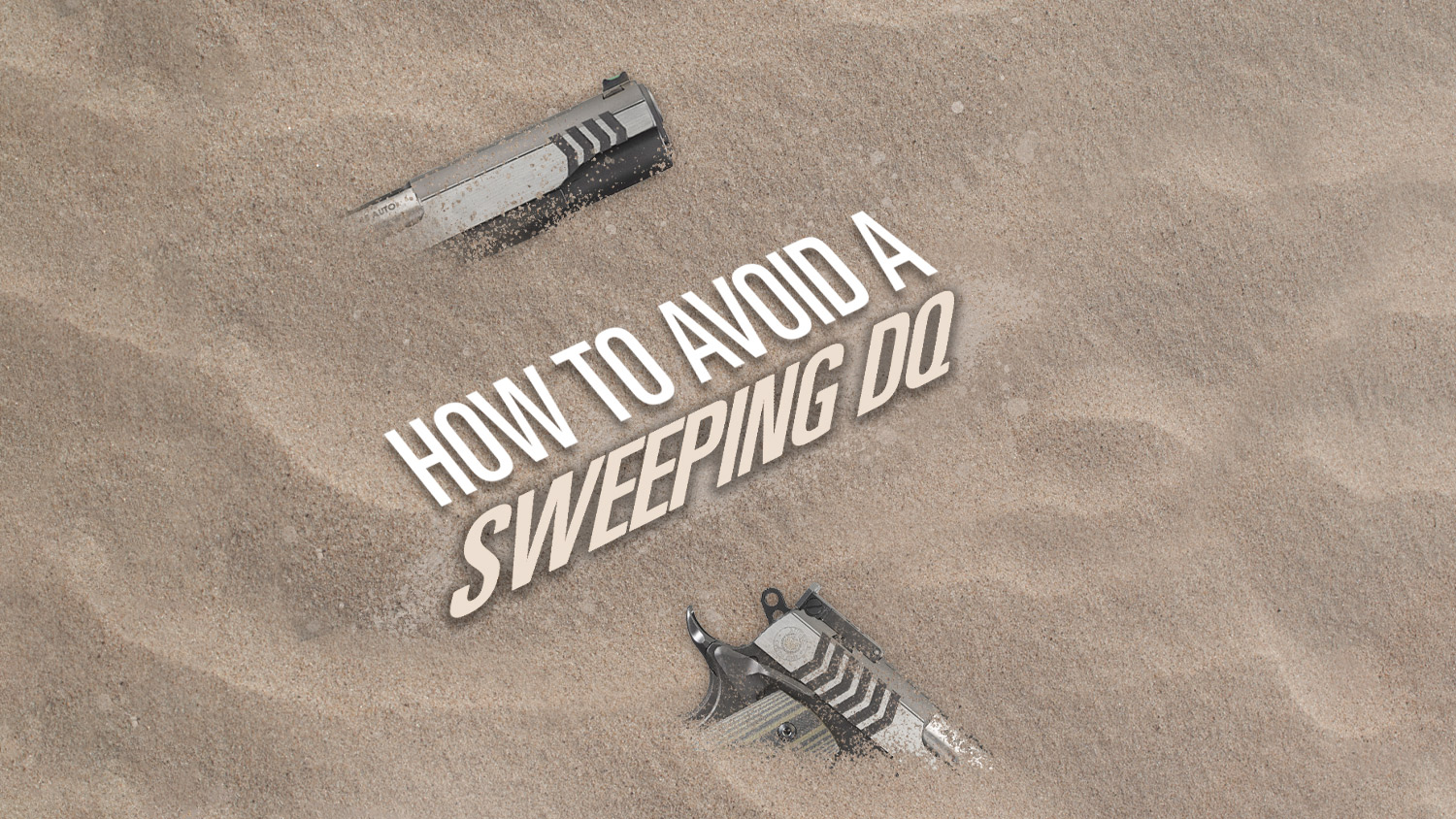 How To Avoid A Sweeping Disqualification