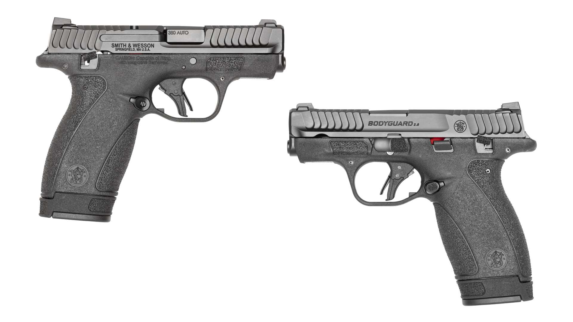 S&amp;W Bodyguard right- and left-side views
