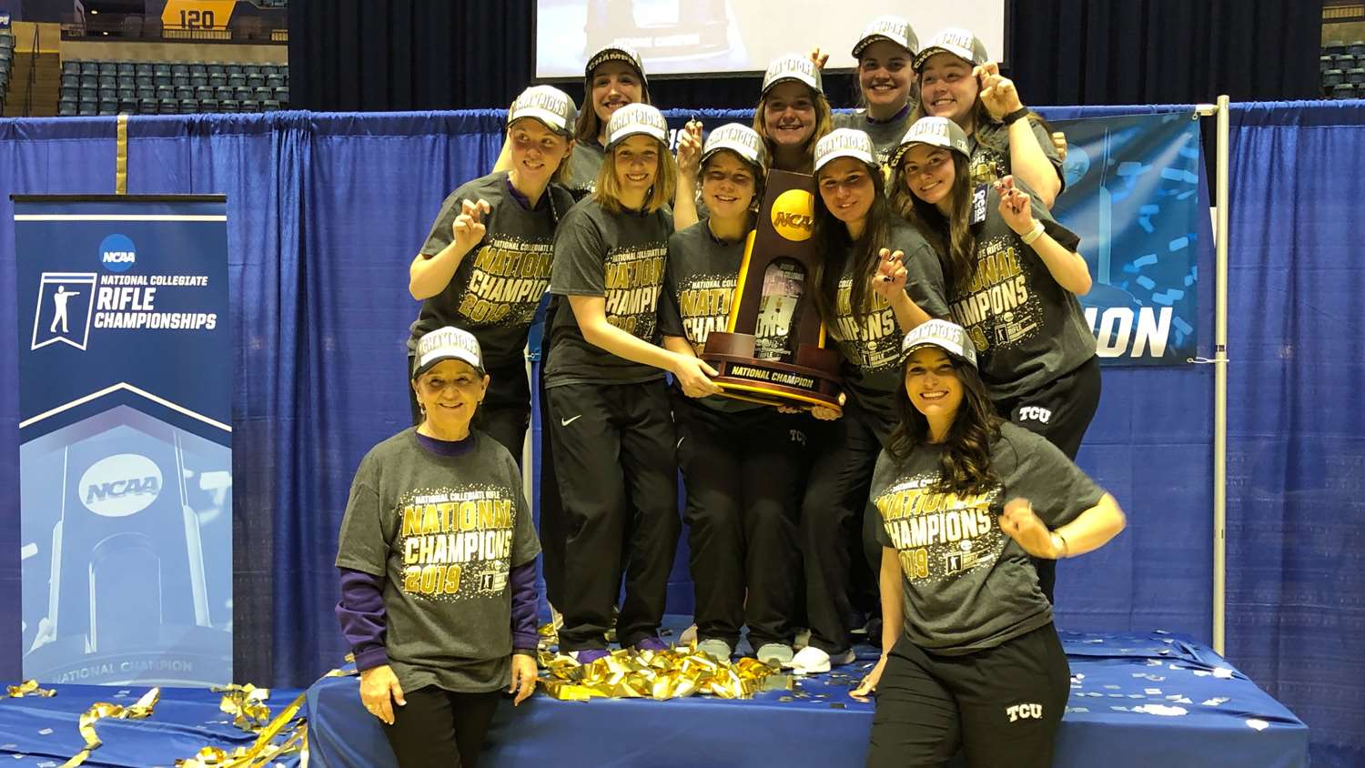 2019 TCU rifle team wins NCAA rifle championship