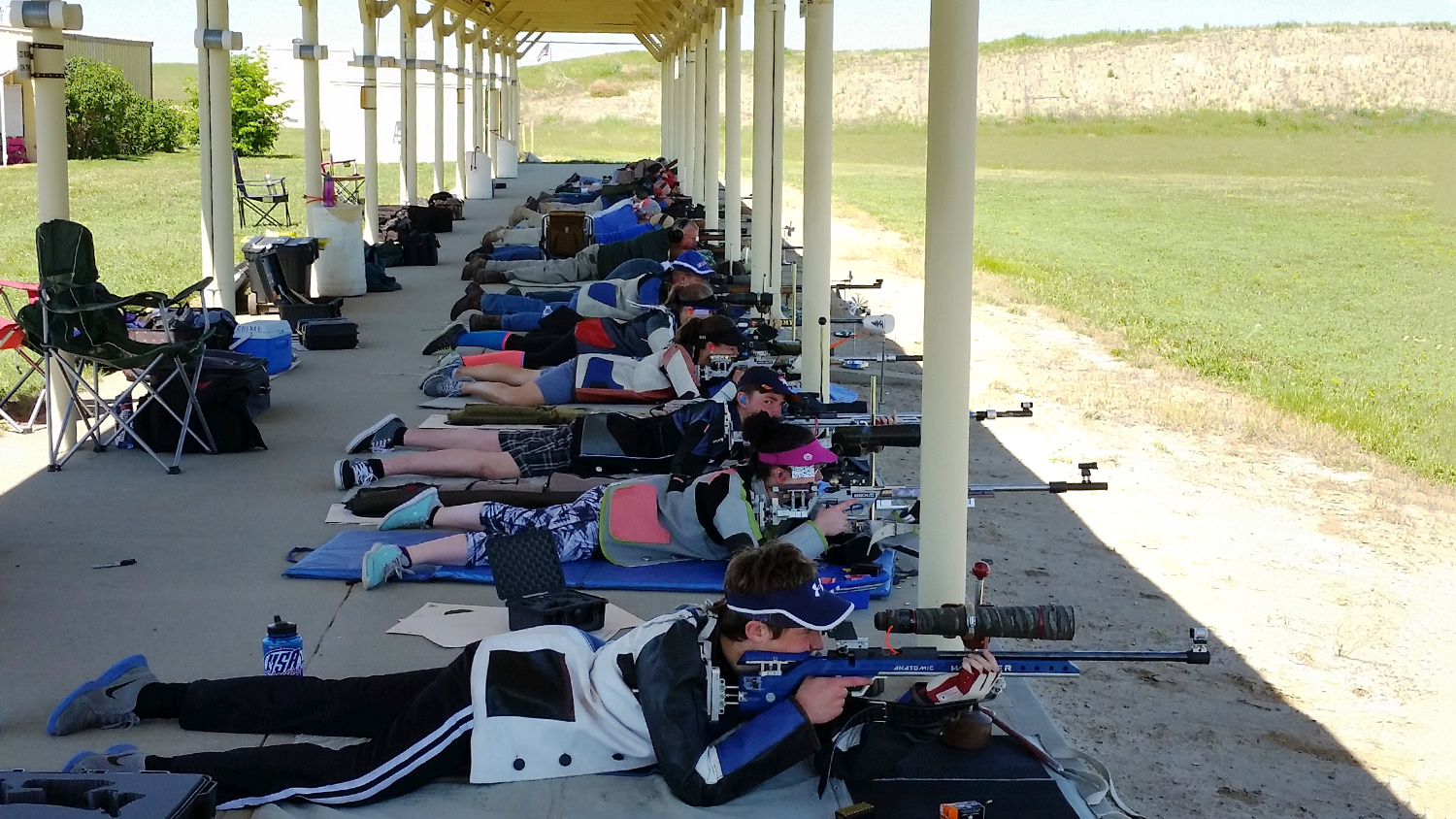 Colorado Rifle Club Smallbore shooters