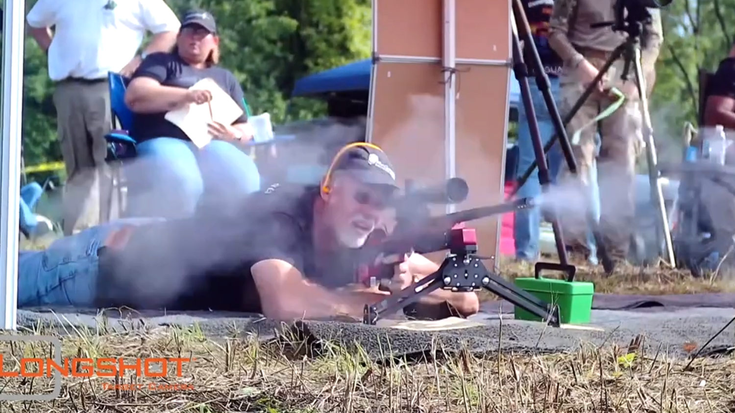 Randy Wise connected at 2,158 yards with a Savage .338 Lapua rifle, setting a new ELR Central World Record in the process at the 2019 NRA Extreme Long-Range Nationals.