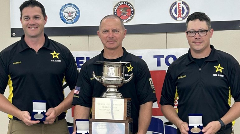AMU Trio Sweeps Podium At 2025 Dixie Match | An NRA Shooting Sports Journal