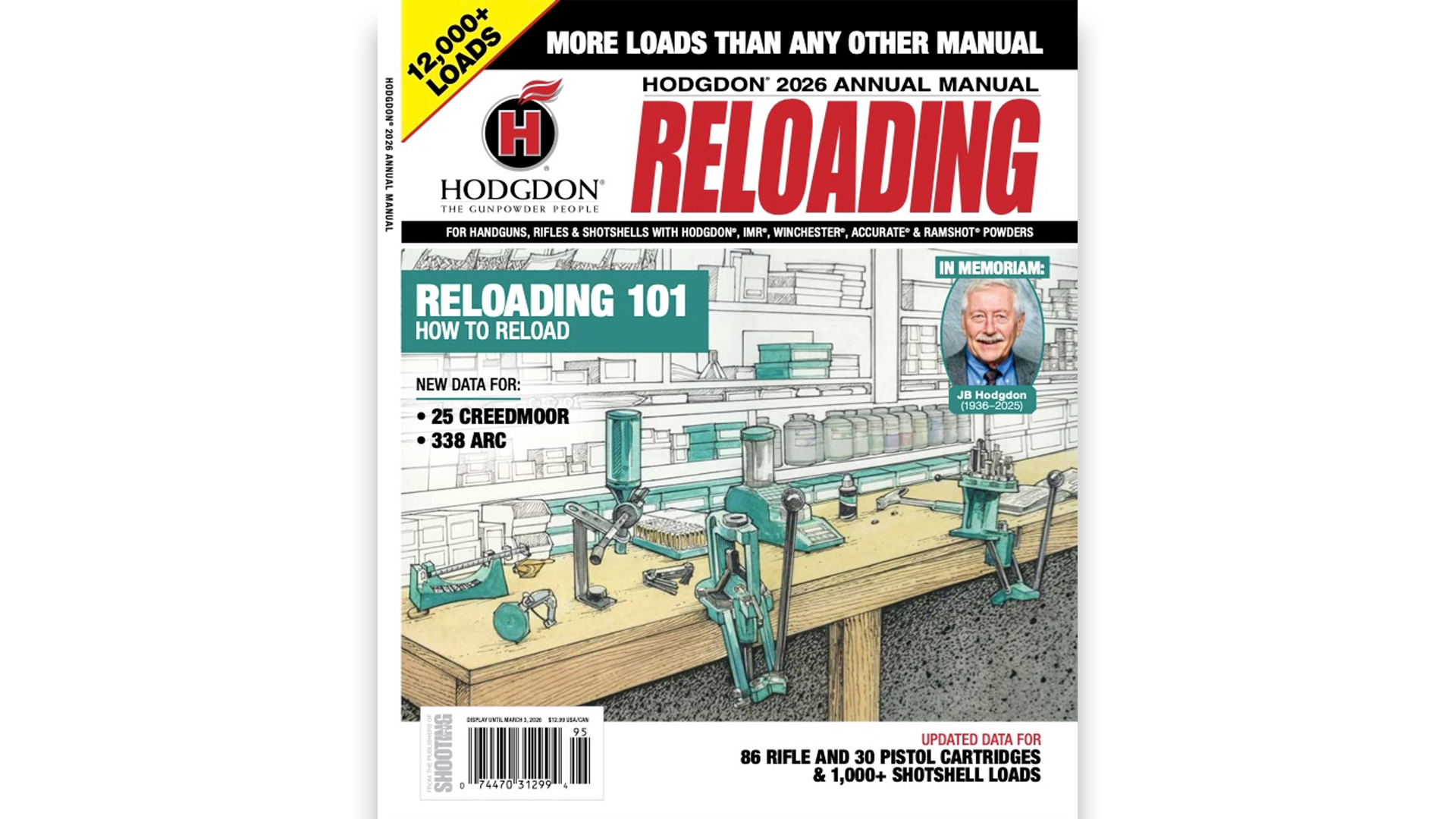 New: 2026 Hodgdon Annual Manual | An NRA Shooting Sports Journal