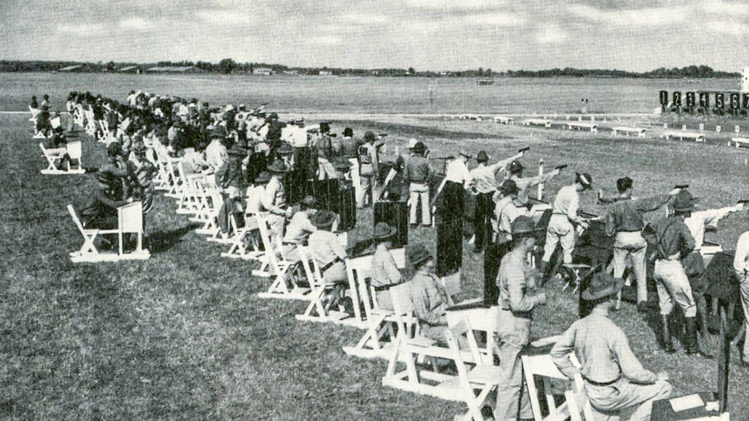 1937 Pistol Nationals at Camp Perry.