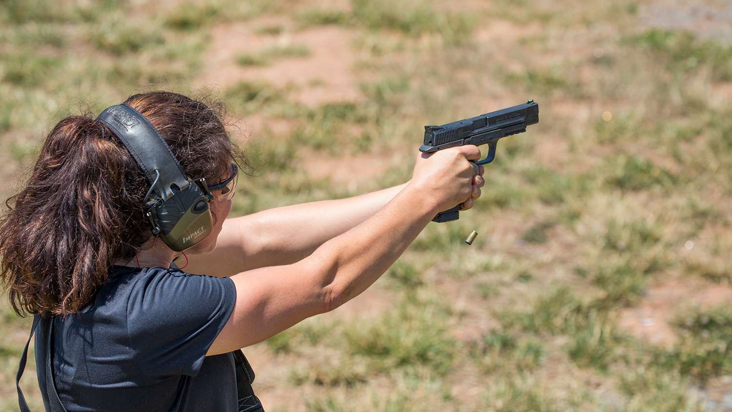 TPC competition with duty pistol