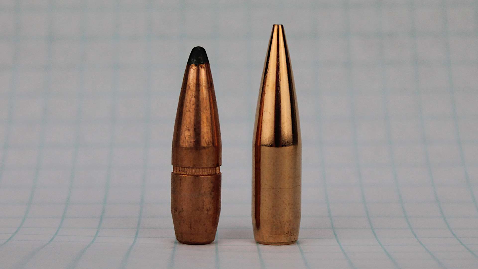 Tangent and secant ogive bullet examples